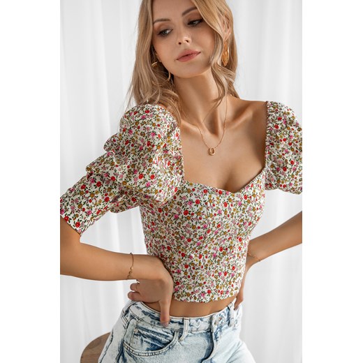 DeeZee Bluzka - Biały - Kobieta - XS(XS) XS(XS) okazja Halfprice