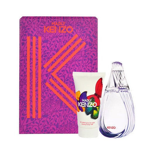 Kenzo Madly Kenzo W Zestaw perfum Edt 30ml + 50ml Balsam e-glamour fioletowy balsamy