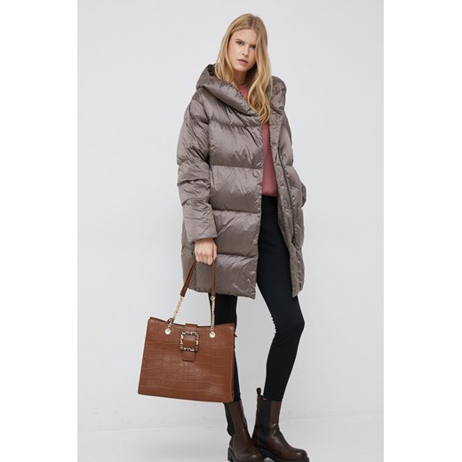 Colmar kurtka puchowa damska kolor brązowy zimowa Colmar S ANSWEAR.com