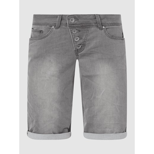 Bermudy jeansowe z dzianiny dresowej stylizowanej na denim model ‘Malibu Short’ Buena Vista XS okazyjna cena Peek&Cloppenburg 