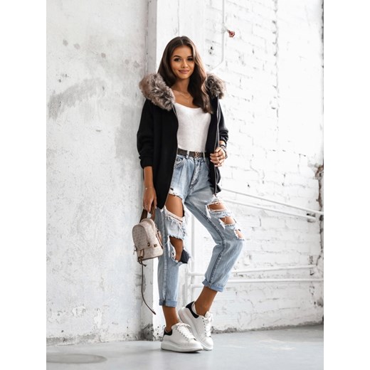 Bluza Teddy Czarna Lisa Mayo L Lisa Mayo