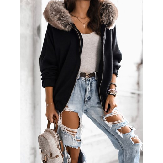 Bluza Teddy Czarna Lisa Mayo S Lisa Mayo