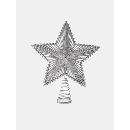 Sinsay - Gwiazda na choinkę - Srebrny Sinsay Jeden rozmiar Sinsay