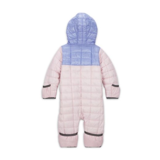 Kombinezon zimowy w kontrastowych kolorach dla niemowląt (3–6 M) Nike - Różowy Nike 6-9M Nike poland