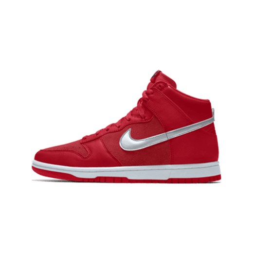 Personalizowane buty damskie Nike Dunk High By You - Czerwony Nike 37.5 Nike poland