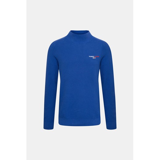 TOMMY JEANS Sweter - Niebieski ciemny - Mężczyzna - M (M) Tommy Jeans L (L) Halfprice okazyjna cena