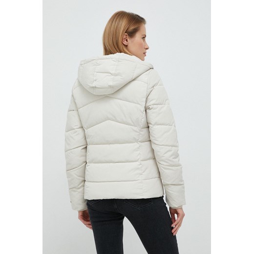Calvin Klein Jeans kurtka damska kolor beżowy zimowa S ANSWEAR.com