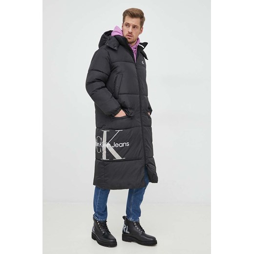 Calvin Klein Jeans kurtka męska kolor czarny zimowa M ANSWEAR.com