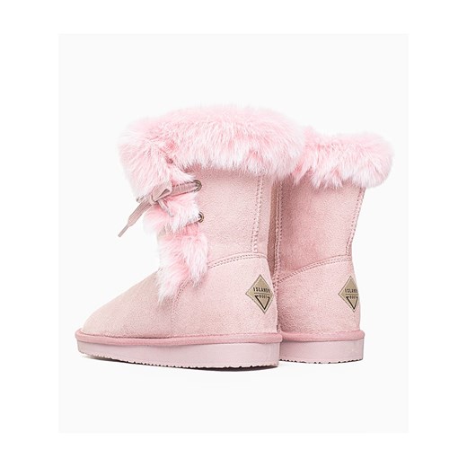 Botki zimowe "Christy" w kolorze jasnoróżowym Island Boot 39 okazja Limango Polska