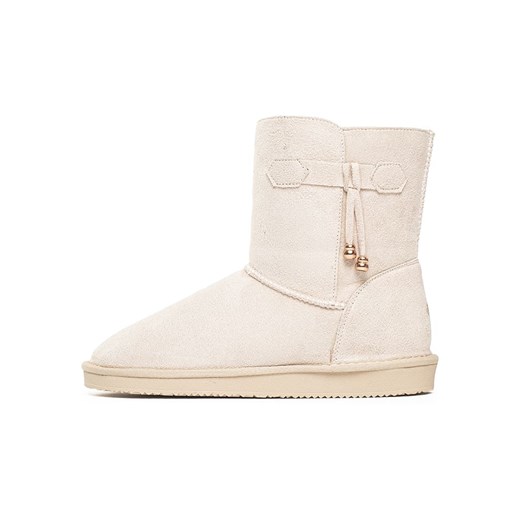 Botki zimowe "Kinsac" w kolorze kremowym Island Boot 38 Limango Polska promocja