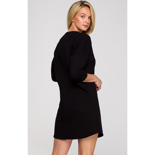 Sukienka homewear w kolorze czarnym LA130, Kolor czarny, Rozmiar L, LaLupa Lalupa S Primodo