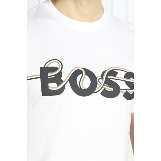 BOSS T-shirt Tessler | Regular Fit M wyprzedaż Gomez Fashion Store