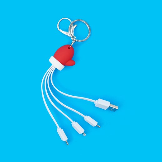 Sinsay - Kabel USB - Biały Sinsay Jeden rozmiar Sinsay