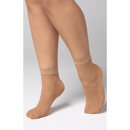 Charlotte 20 DEN 2-pack cienkich skarpetek damskich, Kolor czarny (onyx), Rozmiar 5/7, Mona Queen Size ze sklepu Intymna w kategorii Skarpetki damskie - zdjęcie 147026339