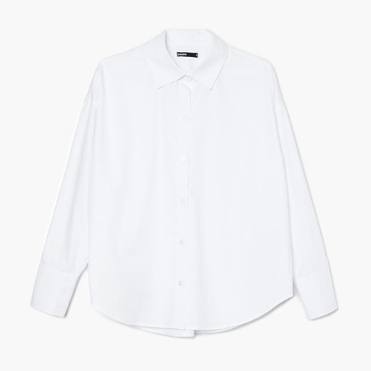 Cropp - Biała koszula oversize - Biały Cropp S Cropp