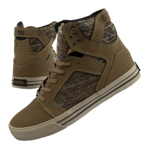 Buty sportowe Supra Skytop M 08174-952 brązowe Supra 41 ButyModne.pl