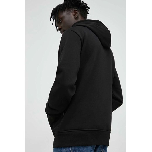 G-Star Raw bluza męska kolor czarny z kapturem z nadrukiem S ANSWEAR.com
