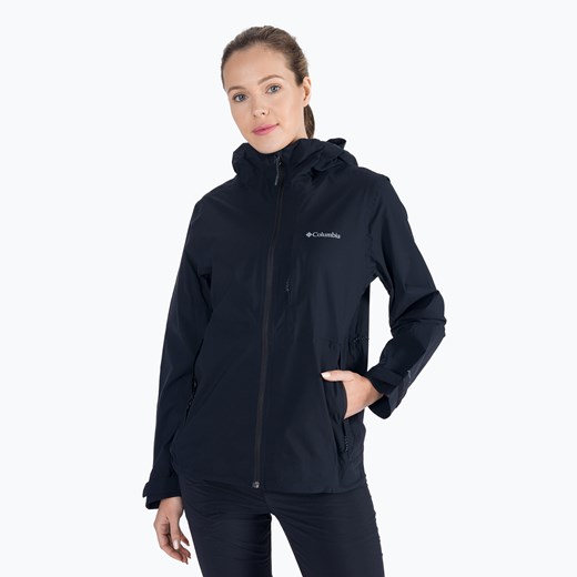 Kurtka przeciwdeszczowa z membraną damska Columbia Omni-Tech Ampli-Dry czarna Columbia sportano.pl wyprzedaż