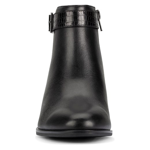 Skórzane botki "Kaylin60 Boot" w kolorze czarnym Clarks 39 okazja Limango Polska
