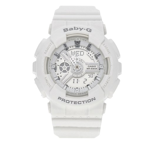 Zegarek BABY-G - BA-110-7A3ER White/White  eobuwie.pl promocja