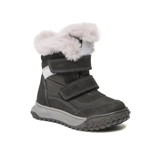 Buty zimowe dziecięce Lasocki Kids na rzepy skórzane kozaki jesienne 