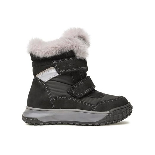 Buty zimowe dziecięce Lasocki Kids na rzepy skórzane 