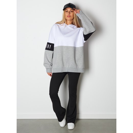 GATE Bluza z kolorowymi blokami z damskim napisem XS Gate L okazyjna cena gateshop