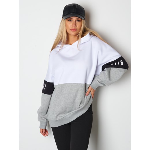 GATE Bluza z kolorowymi blokami z damskim napisem XS Gate M promocja gateshop
