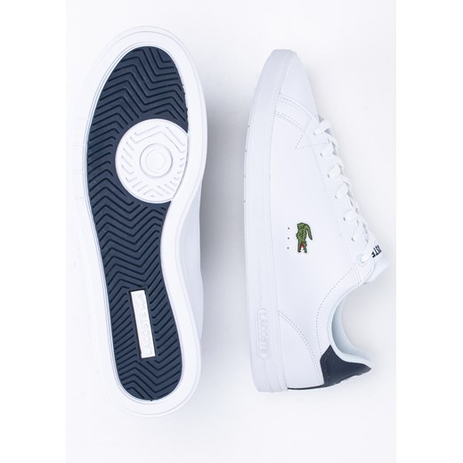 Sneakersy męskie białe Lacoste Graduate Lacoste 42 Sneaker Peeker