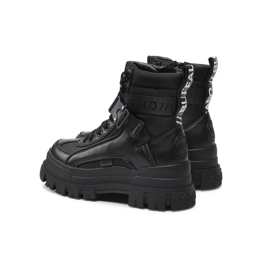 Buffalo Botki Aspha Com1 1622077 Czarny Buffalo 38 MODIVO