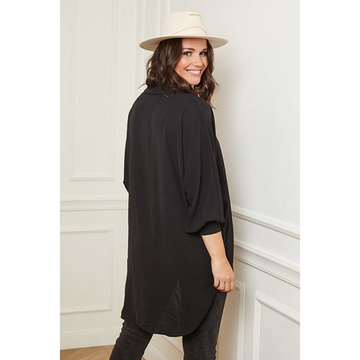 Koszula w kolorze czarnym Curvy Lady 40/42 promocyjna cena Limango Polska