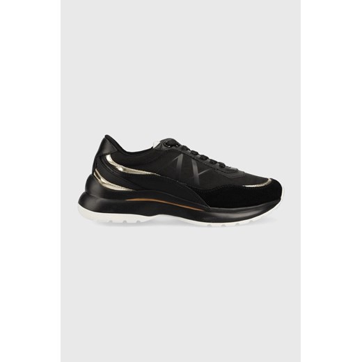 Armani Exchange sneakersy kolor czarny XDX100 XV577 K001 ze sklepu ANSWEAR.com w kategorii Buty sportowe damskie - zdjęcie 147343579