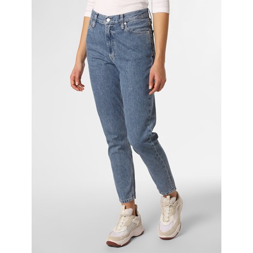 Calvin Klein Jeans - Jeansy damskie – Mom Jean, niebieski 25 vangraaf