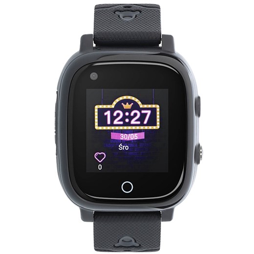 Smartwatch GARETT KIDS Life 4G RT Czarny Garett promocyjna cena happytime.com.pl