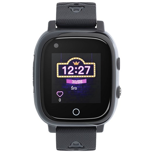 Smartwatch GARETT KIDS Life 4G RT Czarny ze sklepu happytime.com.pl w kategorii Zegarki - zdjęcie 147375098