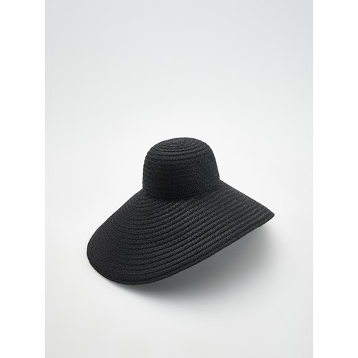 Reserved - Pleciony kapelusz - Czarny Reserved M wyprzedaż Reserved