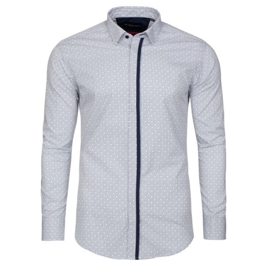 Koszula męska Di Selentino New Mosco Slim Fit Biała ze sklepu dewear.pl w kategorii Koszule męskie - zdjęcie 147407746