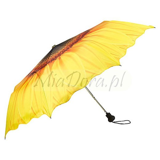 Słonecznik - parasolka składana parasole-miadora-pl zolty Składane