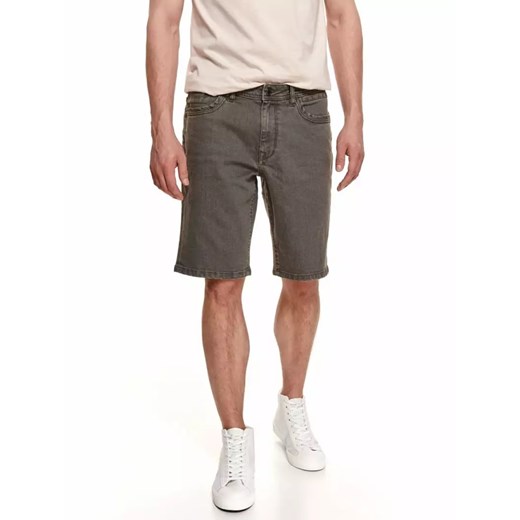 Jeansowe szorty męskie ze sklepu Top Secret w kategorii Spodenki męskie - zdjęcie 147442787