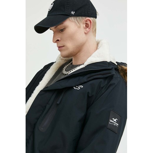 Hollister Co. kurtka męska kolor czarny przejściowa Hollister Co. XXL ANSWEAR.com