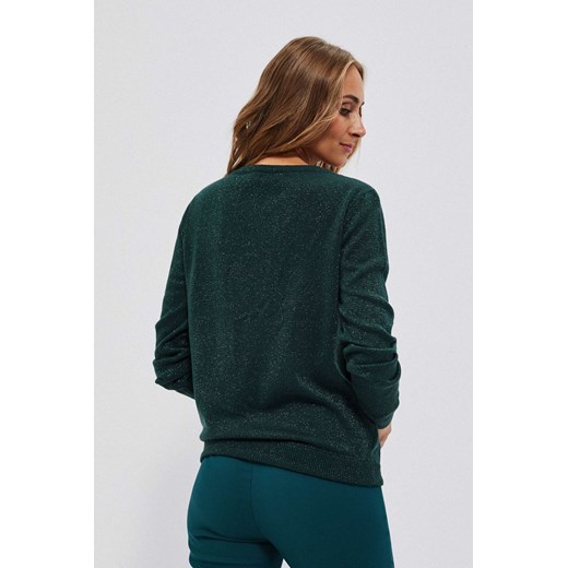 Sweter damski Moodo.pl z okrągłym dekoltem