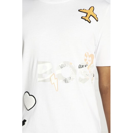 BOSS ATHLEISURE T-shirt Lotus | Regular Fit XXL okazja Gomez Fashion Store