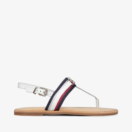 TOMMY HILFIGER SHIMMERY RIBBON FLAT SANDAL Tommy Hilfiger 38 Symbiosis wyprzedaż