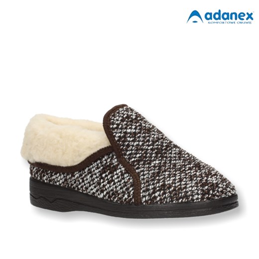 Bambosze Adanex 14698 obuwie-lizuraj-pl bezowy