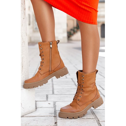Brązowe botki Rize Saway 37 wyprzedaż saway