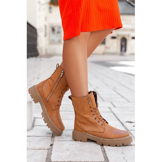 Brązowe botki Rize Saway 37 wyprzedaż saway