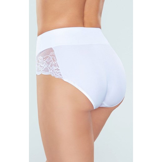 Viona białe koronkowe majtki z wysokim stanem, Kolor biały, Rozmiar S, Eldar ze sklepu Intymna w kategorii Majtki damskie - zdjęcie 147576627