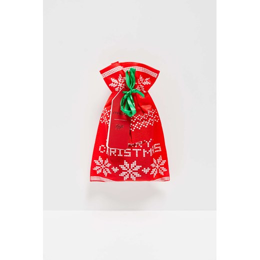 2 pack skarpet świątecznych w czerwonym opakowaniu ze sklepu Moodo.pl w kategorii Skarpetki damskie - zdjęcie 147577586