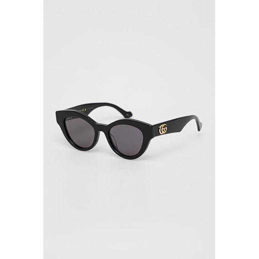 Gucci okulary przeciwsłoneczne damskie kolor czarny Gucci 51 ANSWEAR.com