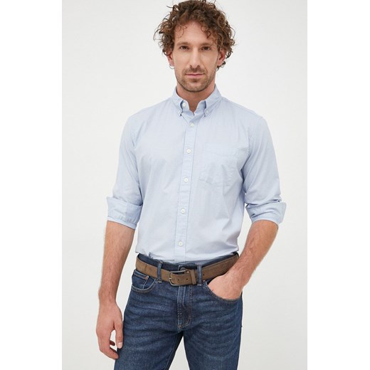 GAP koszula męska regular z kołnierzykiem button-down Gap M ANSWEAR.com